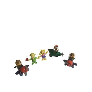 Vintage 90s Tail Spin McDonalds Happy Meal Toys Set of 5